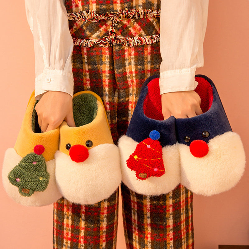 Christmas Tree Slippers