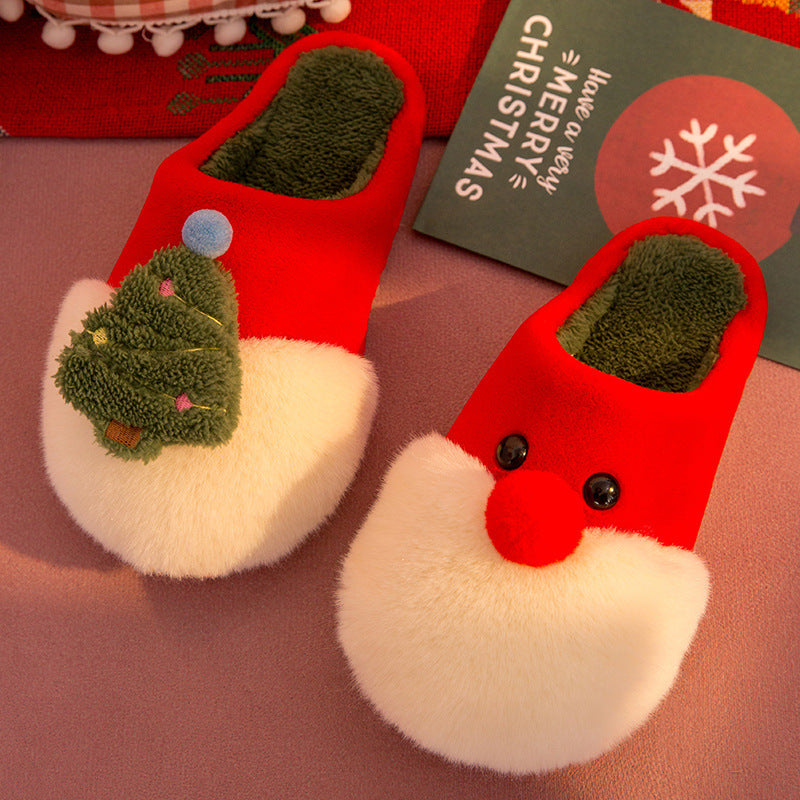 Christmas Tree Slippers